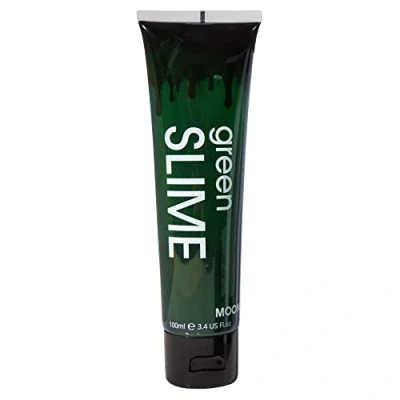 Abbildung von Moon Terror Grüner Schleim in Supergröße, Kunstblut, SFX Make up für Halloween Vampir Zombie Theaterbühne, Spezialeffekt (Green Slime 100 ml, Einheitsgröße)