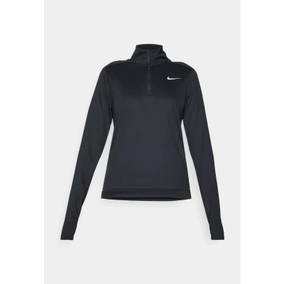 Abbildung von Nike Performance Pacer Langarmshirt, Damen, Größe: XL, Black/silver