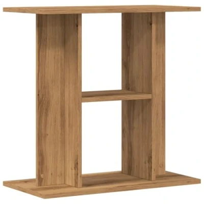 Abbildung von vidaXL Aquariumunterschrank Aquariumständer Artisan Eiche 60x30x60 cm Spanplatte Terrarium Gestell