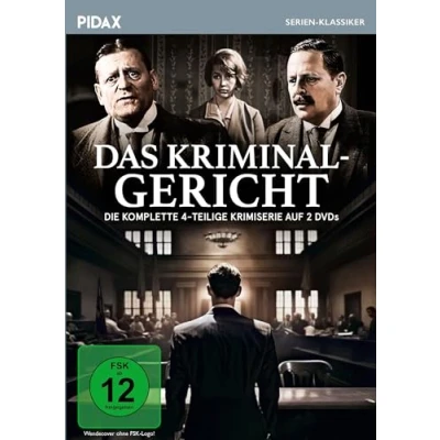 Abbildung von Das Kriminalgericht / Die komplette 4 teilige Krimiserie (Pidax Serien Klassiker) [2 DVDs]