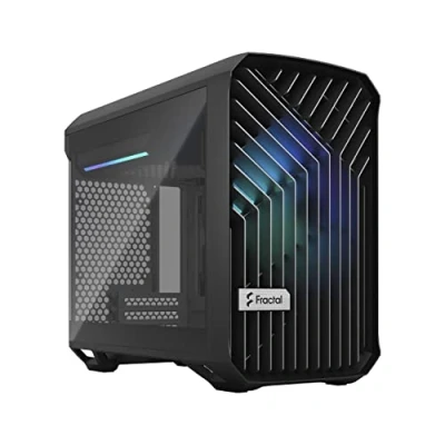 Abbildung von Torrent Nano RGB Black TG Light Tint, Tower Gehäuse