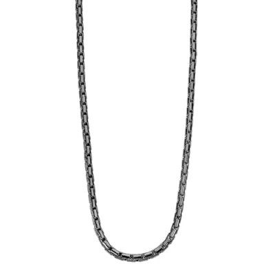 Abbildung von LOTUS Style Collier LS2367 1/3 en Acier inoxydable 316l Pour Homme Noir 51 mm, inoxydable, Pas de gemme
