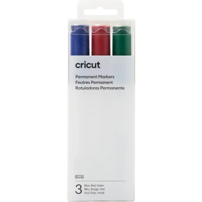Abbildung von Cricut Permanente Stifte 2,5 mm 3er Pack Blau Rot Grün