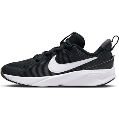 Abbildung von Nike Performance STAR Runner 4 Unisex Laufschuh Neutral für Kinder, Größe: 27.5, Black/white/anthracite Schuhe
