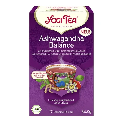 Abbildung von YOGI TEA Ashwagandha Balance Bio Filterb 17X2,0 g