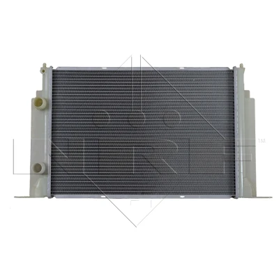 Abbildung von NRF 53609 Kühler, Motorkühlung Aluminium 580 396 24 Kühlrippen gelötet FIAT: Stilo Schrägheck