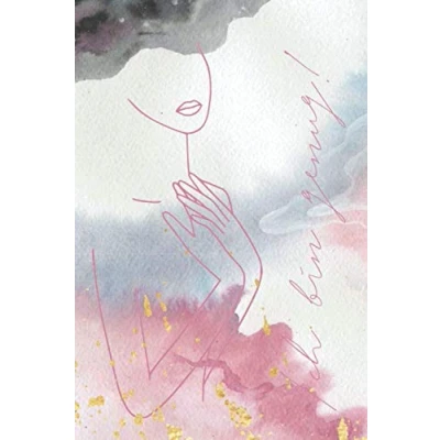 Abbildung von Ich bin genug!: blanko Notizbuch für mehr Selbstliebe Notizheft Achtsamkeit Geschenkbuch Aquarell rosa 120 Seiten ca. DIN A5