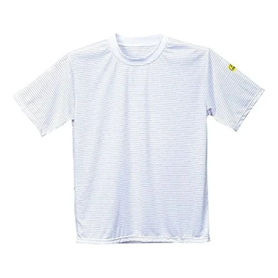 Abbildung von Portwest ANTISTATISCHES ESD T Shirt, Größe: L, Farbe: Weiß, AS20WHRL
