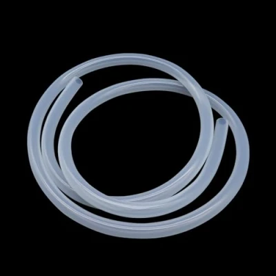 Abbildung von iMeistek Silikonschlauch 15mm ID x 18mm OD 2 Meter, Flexibler Lebensmitteltaugliche Schlauch Wasser Luft Rohr Transparent