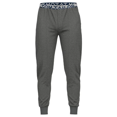 Abbildung von TOM Tailor Lange Nachtwäsche Hose, Herren, Größe: 52, Dark grey