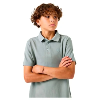 Abbildung von Garcia Poloshirt für Kinder, Größe: 152, Light sage