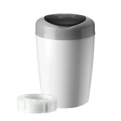 Abbildung von Tommee Tippee Sangenic Simplee Windeleimer, Grau