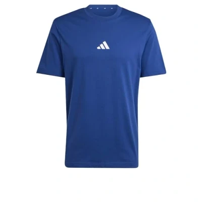 Abbildung von adidas Sportswear Essentials Small LOGO Single Tshirt basic, Herren, Größe: 3XL, Dark blue white