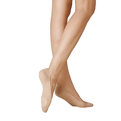 Abbildung von KUNERT Damen Füßlinge Velvet Ballerina antirutsch 80 DEN Puder 3550 39/42