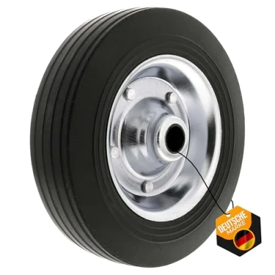 Abbildung von The Drive vollgummi ERSATZRAD 200x50mm für Anhänger Stützräder 150kg Traglast (statisch)