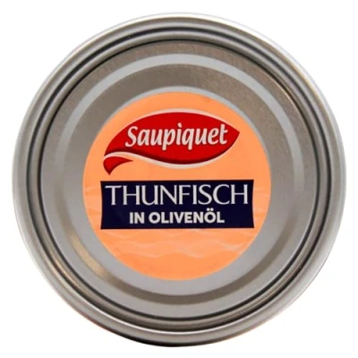Abbildung von Saupiquet Thunfisch in Olivenöl, 24er Pack (24 x 140g)