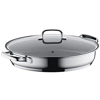 Abbildung von WMF Fischpfanne &quot;Devil&quot;, Cromargan Edelstahl Rostfrei 18/10, (1 tlg.), Pfanne mit Antihaftbeschichtung, oval, Induktion