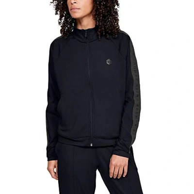 Abbildung von Under Armour Damen Oberteil Athlete Recovery Travel Jacket, Schwarz, LG, 1346066 001