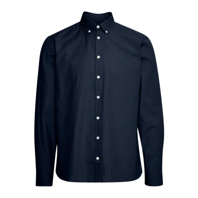 Abbildung von Casual Friday Anton Oxford Hemd, Herren, Größe: Large, Navy blazer