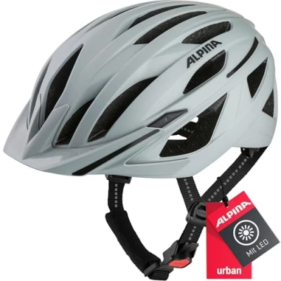 Abbildung von ALPINA Unisex Erwachsene HAGA Fahrradhelm, smoke grey matt, 51 56
