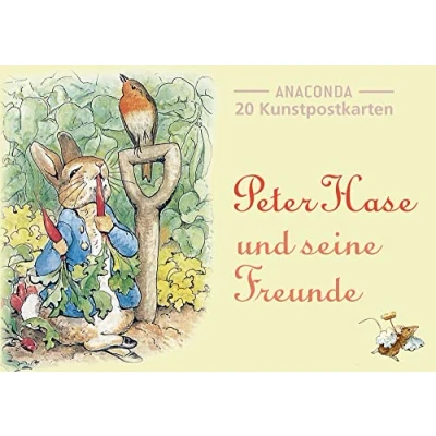 Abbildung von Anaconda Verlag Grußkarten Postkarten Set Peter Hase