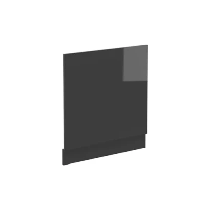 Abbildung von Vicco Geschirrspülblende R Line, Anthrazit Hochglanz, 60 cm ohne Arbeitsplatte
