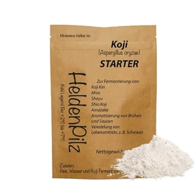 Abbildung von Aspergillus Oryzae Koji Kin Sporen zur Herstellung von Amasake Miso, Sake (Koji 50g)