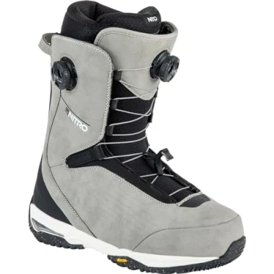 Abbildung von Nitro Herren Chase Dual Boa, All Mountain Freeride Freestyle Premium Boot Snowboardboot, Stone, MP 29.5 // EU 44 2/3 US 11,5