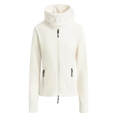Abbildung von Bench Funnel Fleecejacke, Damen, Größe: 42, Winter white