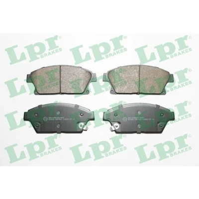 Abbildung von LPR 05P1562 Bremsbelagsatz OPEL: Astra J Schrägheck, Mokka / X, Sports Tourer, CHEVROLET: Orlando, Cruze Limousine, Kombi