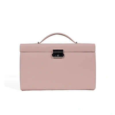 Abbildung von FRIEDRICH 23 Schmuckkasten Leder Classico Rosa