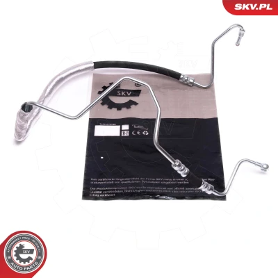 Abbildung von ESEN SKV 10SKV884 Hydraulikschlauch, Lenkung von Hydraulikpumpe nach Lenkgetriebe VOLKSWAGEN: Lupo / 3L, Polo III Schrägheck, SEAT: Arosa