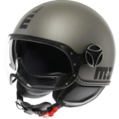Abbildung von MOMO DESIGN 21184A8006 004 M Jethelm matt, titan, schwarz ECE 22.06