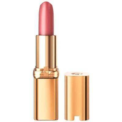 Abbildung von L&#039;Oréal Paris Lippenstift für ein seidiges Finish und 12 Stunden Feuchtigkeit, 75% pflegende Inhaltsstoffe, Color Riche Satin Nude, Farbe: 601 Worth It, 4 g