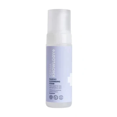 Abbildung von DERMAKNOWLOGY FACE 61 Reinigungsschaum Gesichtsreinigung Für Unreine Trockene &amp; Empfindliche Haut Reduziert Unreinheiten Reinigt sanft Allergiker Zertifiziert Ohne Parfum Vegan 150ML