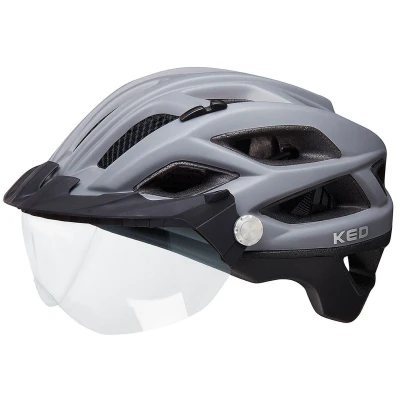Abbildung von Fahrradhelm KED Covis Lite M (52 58cm) Grau Schwarz Matt