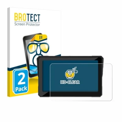 Abbildung von BROTECT (2 Stück Schutzfolie für Carpuride W702B 7&quot; Displayschutz Folie Ultra Klar