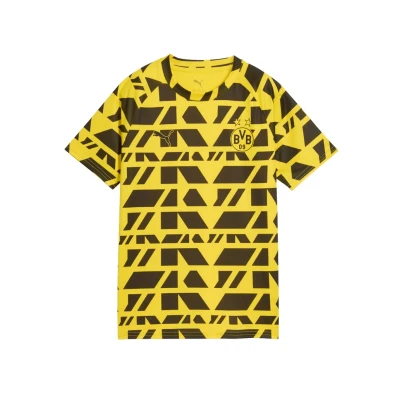 Abbildung von PUMA Borussia Dortmund Pre match Jersey Youth, Kleidung, Faster Gelb/Schwarz, 7 8Y