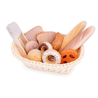 Abbildung von New Classic Toys 10605 Kinderrollenspiele Brotkorb, Leer