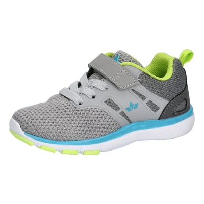 Abbildung von LICO Freizeit Bongo Sneaker low für Kinder, Größe: 32, Grau lemon petrol Schuhe