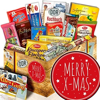Abbildung von Merry X Mas Geschenk Idee Weihnachten Ossi Schoko