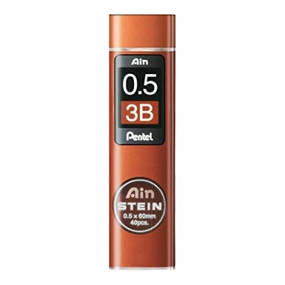 Abbildung von Pentel 0.5 mm 3B Ain Stein Refill Lead (40 Leads per Tube)