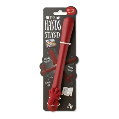 Abbildung von IF The Hands Stand, Free Reading Tablet &amp; Book Holder Scarlet