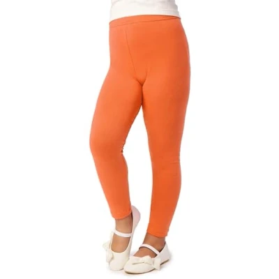 Abbildung von Merry Style Mädchen Lange Leggings aus Viskose MS10 130 (Orange, 122)