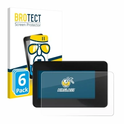 Abbildung von BROTECT Schutzglas für Shimano Steps SC EN600 (6 Stück) Schutzfolie Panzer Folie Glas [Extrem Kratzfest 9H, Anti Fingerprint, Ultra Transparent]