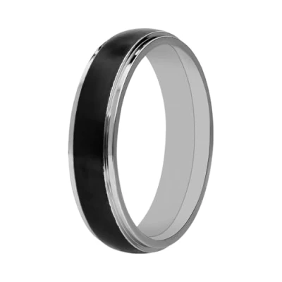 Abbildung von Lucardi COOL Ring silvercoloured für Kinder, Größe: 53, Silver coloured
