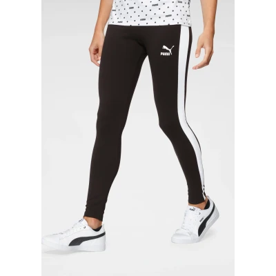 Abbildung von Puma Iconic Leggings Hosen, Damen, Größe: XS, Black