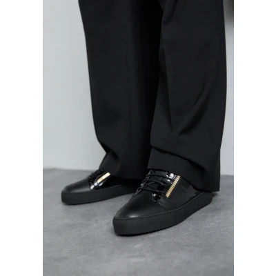 Abbildung von Giuseppe Zanotti MID TOP Sneaker high, Herren, Größe: 41, Black/gold Schuhe
