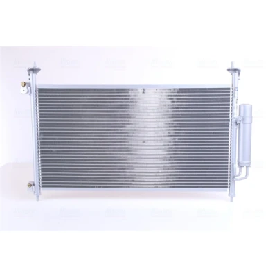 Abbildung von NISSENS 94875 Klimakondensator mit Trockner Aluminium 640 R 134a HONDA: CIVIC 8 Hatchback, Stufenheck kfzteile, kfzteile24, bandel online,