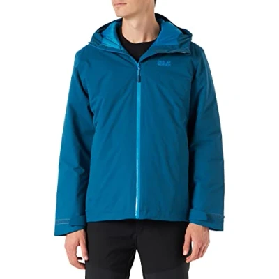 Abbildung von Jack Wolfskin Herren Argon Storm Jacket M Shell Jacke, Dunkelkobalt, Small